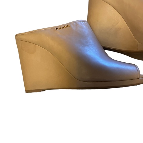 PRICE DROP!!! Prada wedge slip on sandal - Picture 2 of 7